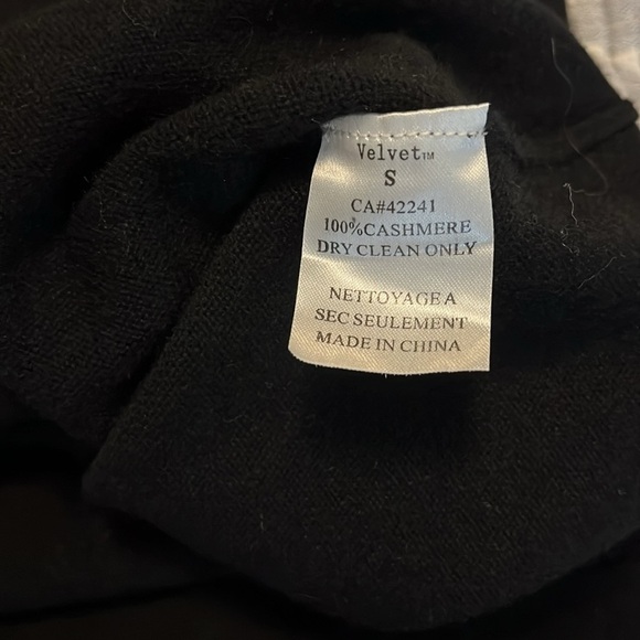 VELVET 100% Cashmere dress size small - Picture 9 of 9